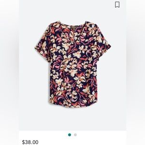 MIX by 41 Hawthorn Short sleeve blouse size 2X (fits more like a 1X)